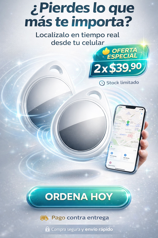 PACK 2 SmartTag “¿Cuánto tiempo perdiste hoy buscando algo?”