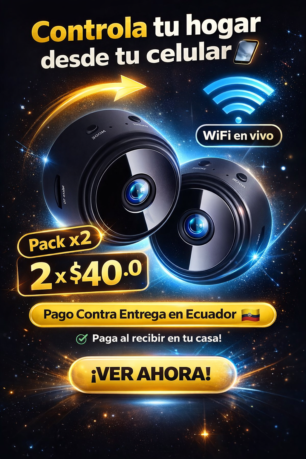 MiniGuard Cam ¿Y si hoy pudieras ver lo que siempre te ha generado dudas?